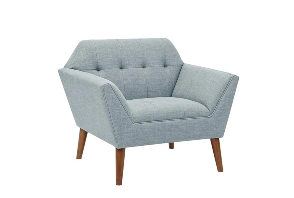 Newport Light Blue Lounge Arm Chair