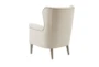Colette Natural Accent Wingback Arm Chair - Detail