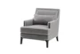 Colette Grey Accent Wingback Arm Chair - Signature