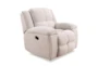 Buster Opal Taupe Manual Recliner - Detail
