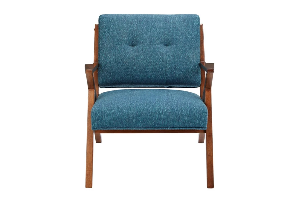 Rocket Blue Accent Lounge Arm Chair