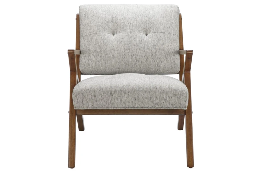 Rocket Light Grey Accent Lounge Arm Chair - 360