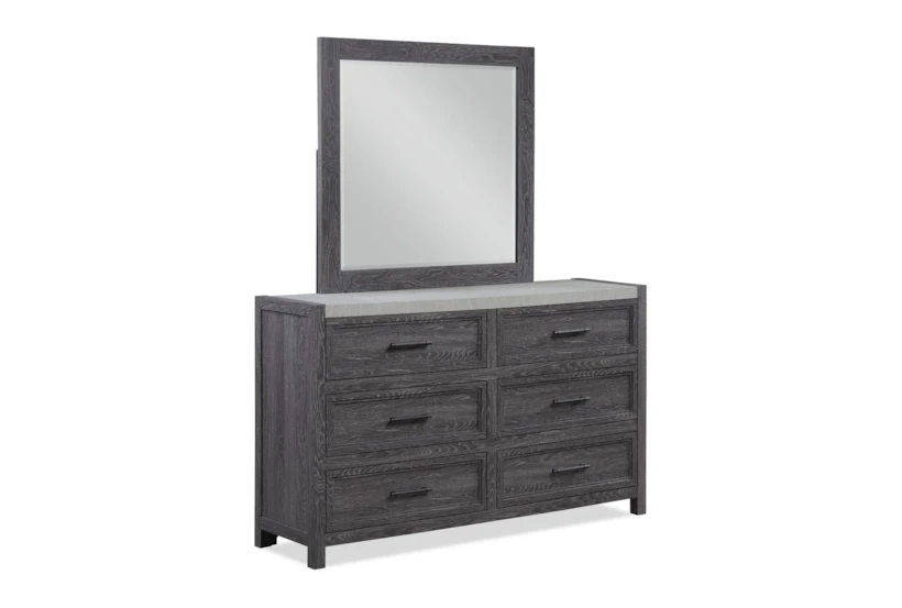 Teo 6 Drawer-Dresser/Mirror - 360