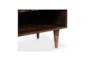 Lucian Brown 1-Drawer Nightstand - Detail