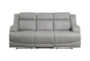 Rosalie Grey 82" Manual Reclining Sofa - Front