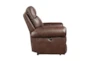 Spivey Brown 83" Power Reclining Sofa With USB - Side