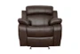 Cameron Brown Glider Recliner - Front