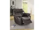 Cameron Brown Glider Recliner - Room
