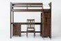Jacob II Twin Wood Loft Bed with Bookcase, Desk, Chair & Chest - Signature