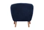 Kyrie Blue Accent Chair - Back