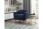 Kyrie Blue Accent Chair - Room