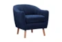 Kyrie Blue Accent Chair - Signature