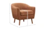 Kyrie Rust Accent Chair - Detail