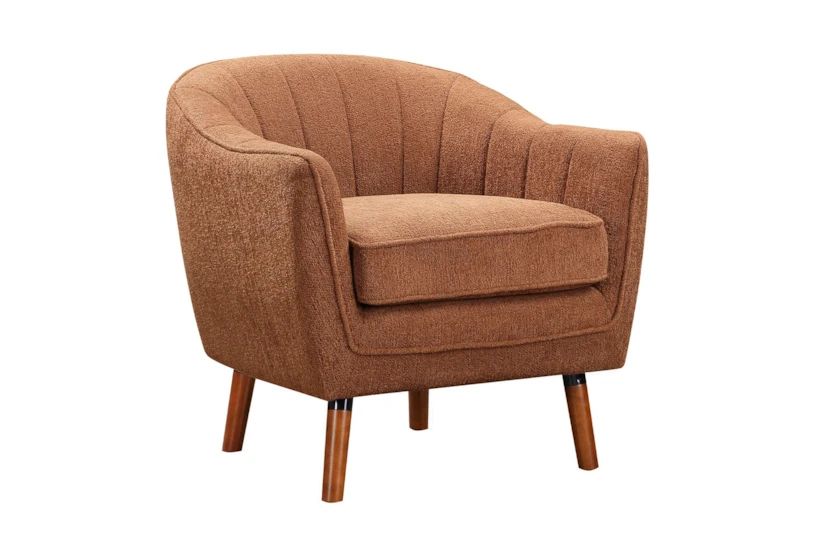 Kyrie Rust Accent Chair - 360