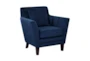 Verona Navy Blue Accent Chair - Signature