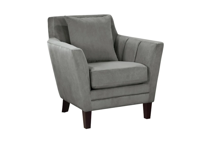 Verona Grey Accent Chair - 360