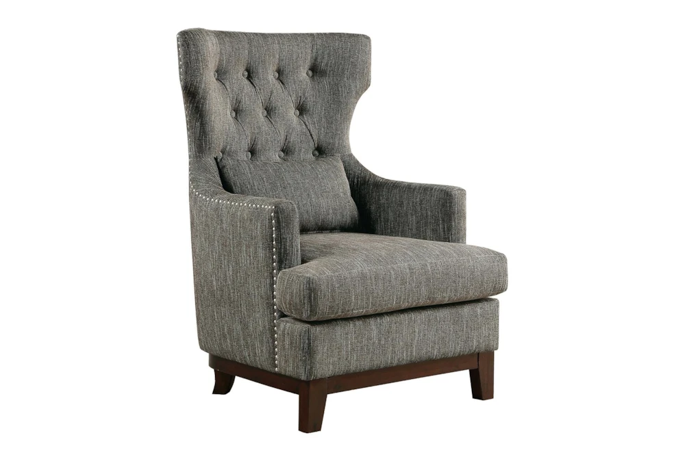 Lapis Grey Accent Chair