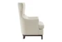 Lapis Beige Accent Chair - Side