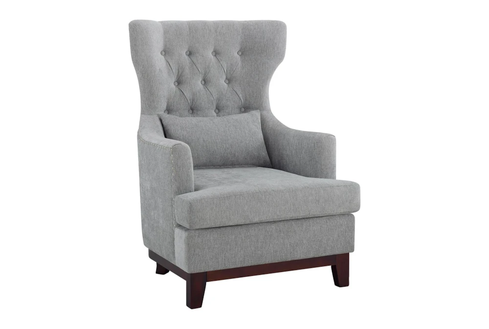 Lapis Light Grey Accent Chair