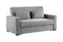 Fargo Grey 72" Convertible Sleeper Sofa Bed - Signature