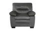Putnam Dark Grey Chair - Front