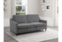Orina Dark Grey 72" Convertible Sleeper Sofa Bed - Room