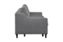Orina Dark Grey 72" Convertible Sleeper Sofa Bed - Side