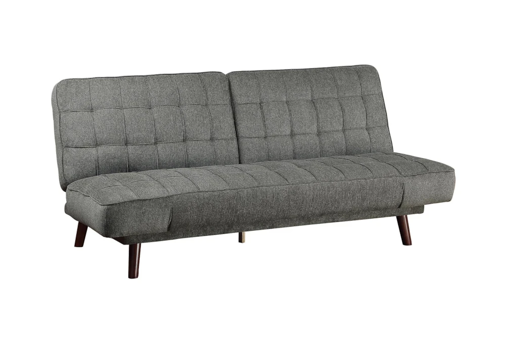 Dunstan Dark Grey 80" Convertible Sleeper Sofa Bed