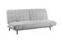 Dunstan Silver Grey 80" Convertible Sleeper Sofa Bed - Signature