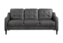 Palmyra Grey 77" Sofa - Front