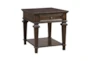 23" Brown Traditional 1 Drawer End Table - Signature