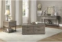 54" Grey Traditional 2 Drawer Console Table - Room