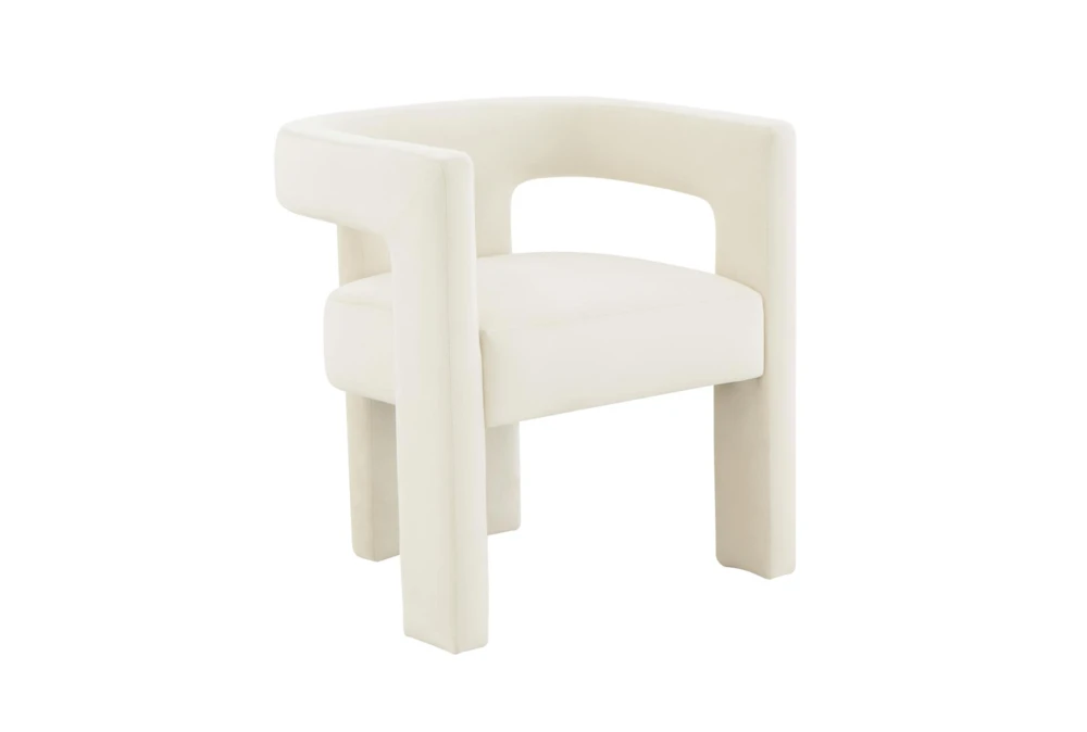 Sloane Cream Velvet Chair