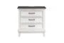 Chestley White 3-Drawer Nightstand W/ Usb & Power Outlet - Front