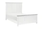 Chestley White King Wood Panel Bed - Signature