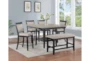 Ferry Upholstered Two Tone Counter Stool Set For 2 - Room