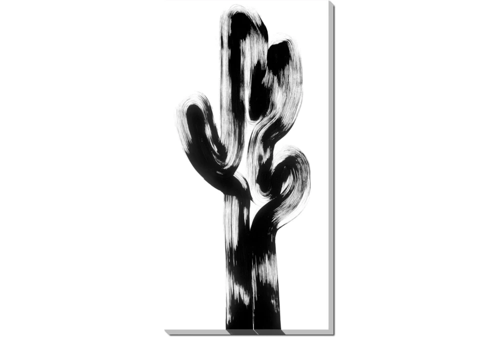 20X40 Modern Cactus III With Gallery Wrap