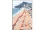 26X38 Amalfi Coast II With Birch Frame - Signature