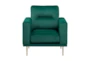 Strader Green Chair - Front