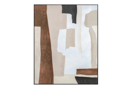 31.5X39.5 Brown Tonal Abstract I Wall Art - Main