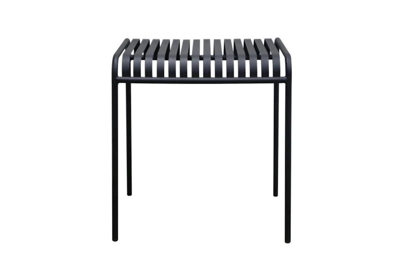 Black Outdoor End Table - 360