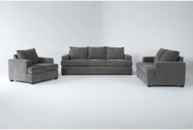 Bonaterra Charcoal Sofa/Loveseat/Chair Set