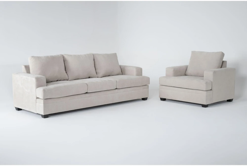 Bonaterra Sand 2 Piece Sleeper Sofa & Chair Set