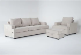 Bonaterra Sand Sofa/Chair/Ottoman Set
